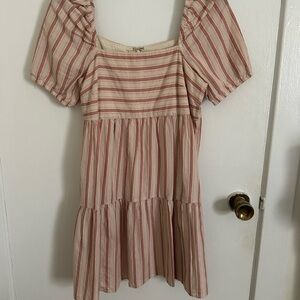 Pink LOFT Babydoll Dress